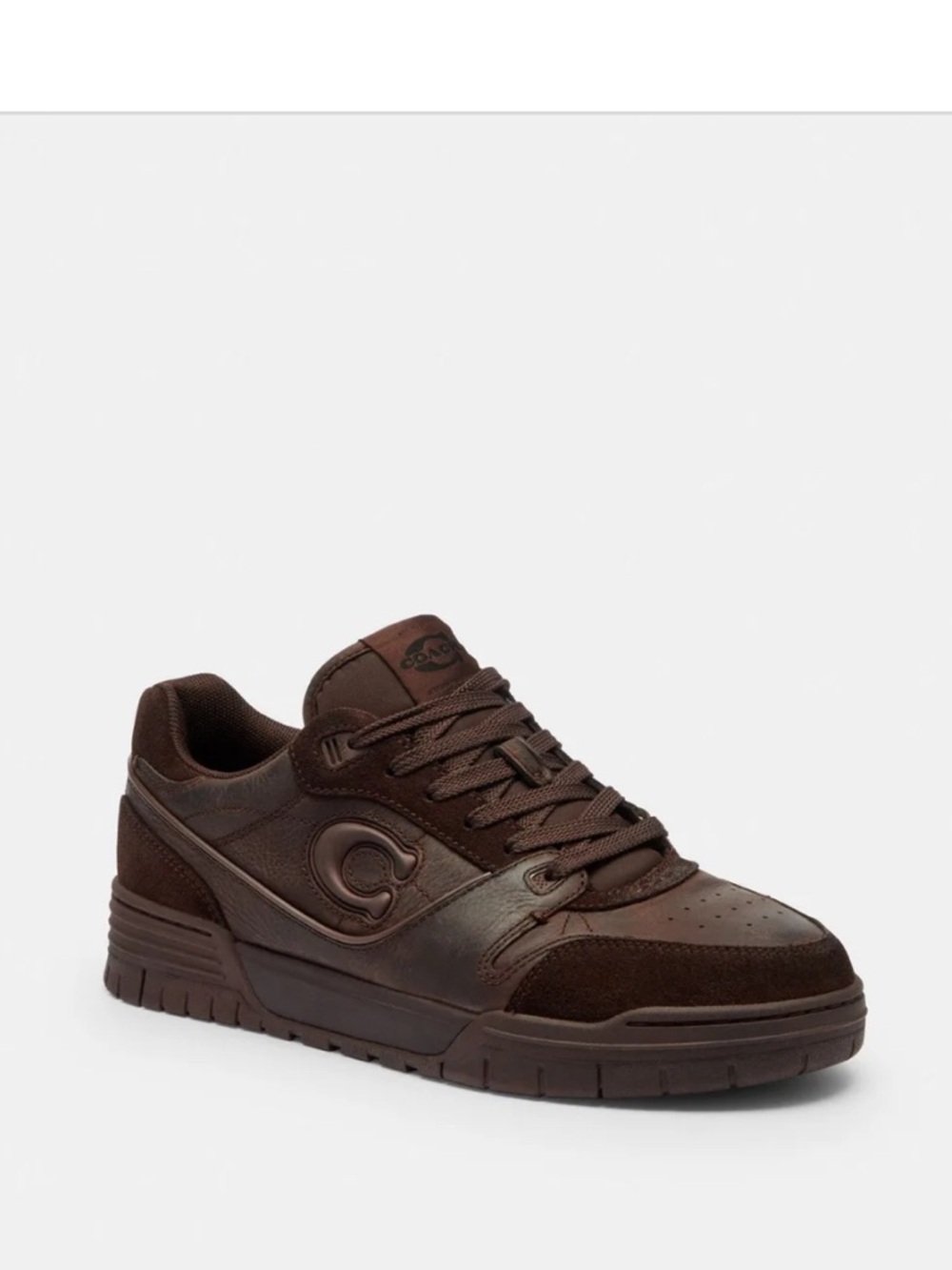 COACH Soho Sneaker men color:Maple 8D women 10D new /with box unisex